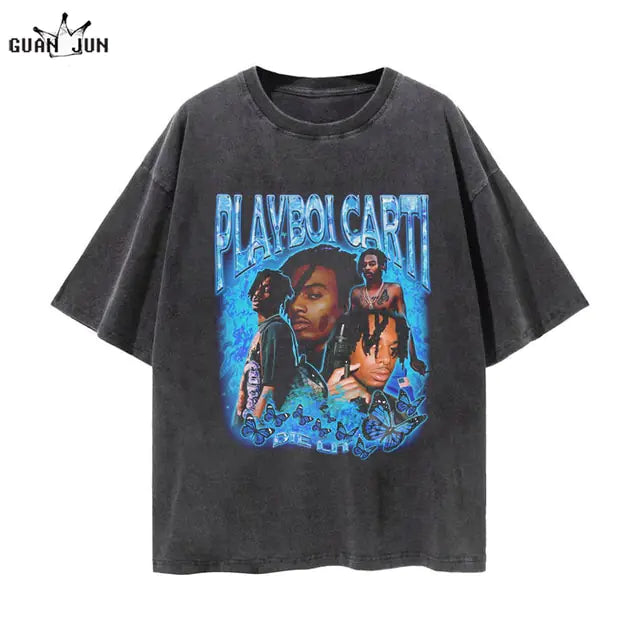 Playboi Carti Distressed Tee